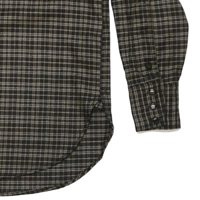 画像5: KAPTAIN SUNSHINE（キャプテンサンシャイン）Wool Plaid Cowboy Shirt（オールプレイドカウボーイシャツ）/ Brown（ブラウン）