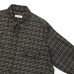 画像4: KAPTAIN SUNSHINE（キャプテンサンシャイン）Wool Plaid Cowboy Shirt（オールプレイドカウボーイシャツ）/ Brown（ブラウン） (4)