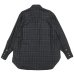 画像2: KAPTAIN SUNSHINE（キャプテンサンシャイン）Wool Plaid Cowboy Shirt（オールプレイドカウボーイシャツ）/ Charcoal（チャコール） (2)