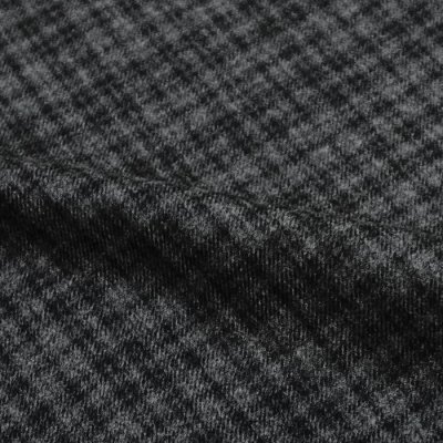 画像6: KAPTAIN SUNSHINE（キャプテンサンシャイン）Wool Plaid Cowboy Shirt（オールプレイドカウボーイシャツ）/ Charcoal（チャコール）