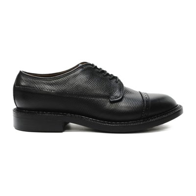 画像1: Rutt shoes（ラットシューズ）FRANCIS（フランシス）"PUNCHED CAP TOE" / Black（ブラック）