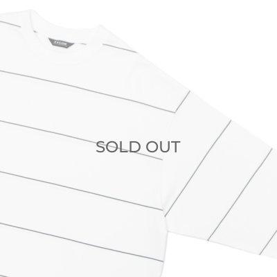 画像4: EVCON（エビコン）BORDER WIDE L/S TEE（ボーダーワイドショートスリーブTシャツ） / White（ホワイト）