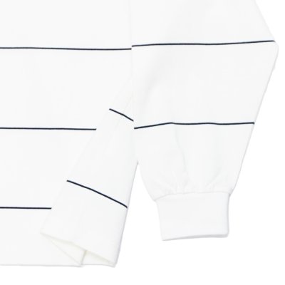 画像5: EVCON（エビコン）BORDER WIDE L/S TEE（ボーダーワイドショートスリーブTシャツ） / White（ホワイト）