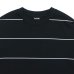 画像3: EVCON（エビコン）BORDER WIDE L/S TEE（ボーダーワイドショートスリーブTシャツ） / Black（ブラック） (3)
