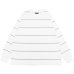 画像1: EVCON（エビコン）BORDER WIDE L/S TEE（ボーダーワイドショートスリーブTシャツ） / White（ホワイト） (1)
