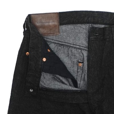 画像6: KAPTAIN SUNSHINE（キャプテンサンシャイン）5P Zipper Front Denim Pants（5ポケットジッパーフロントデニムパンツ）/ Black One Wash（ブラックワンウォッシュ）【裾上げ無料】