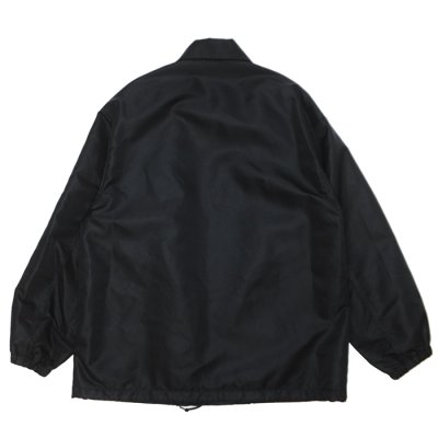 画像2: blurhms ROOTSTOCK（ブラームスルーツストック）Washed Nylon Coach Jacket（ウォッシュドナイロンコーチジャケット）/ Black（ブラック）