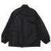 画像2: blurhms ROOTSTOCK（ブラームスルーツストック）Washed Nylon Coach Jacket（ウォッシュドナイロンコーチジャケット）/ Black（ブラック） (2)