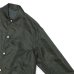 画像5: blurhms ROOTSTOCK（ブラームスルーツストック）Washed Nylon Coach Jacket（ウォッシュドナイロンコーチジャケット）/ Dark Olive（ダークオリーブ） (5)