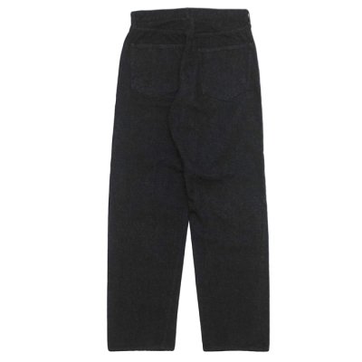 画像2: KAPTAIN SUNSHINE（キャプテンサンシャイン）5P Zipper Front Denim Pants（5ポケットジッパーフロントデニムパンツ）/ Black One Wash（ブラックワンウォッシュ）【裾上げ無料】