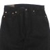 画像4: KAPTAIN SUNSHINE（キャプテンサンシャイン）5P Zipper Front Denim Pants（5ポケットジッパーフロントデニムパンツ）/ Black One Wash（ブラックワンウォッシュ）【裾上げ無料】 (4)