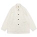 画像1: F.O.B FACTORY（エフオービーファクトリー）N-3 UTILITY JACKET（N-3 ユーティリティジャケット）”Cotton Herringbone Twill” / Ecru（エクリュ） (1)