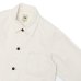 画像5: F.O.B FACTORY（エフオービーファクトリー）N-3 UTILITY JACKET（N-3 ユーティリティジャケット）”Cotton Herringbone Twill” / Ecru（エクリュ） (5)