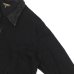画像6: *A VONTADE（アボンタージ）Denim Zip Work Jacket（デニムジップワークジャケット）"Black Denim / Leather Collar" / Black（ブラック） (6)