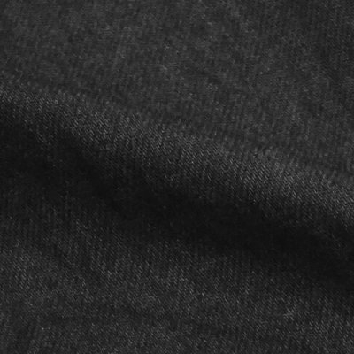 画像9: *A VONTADE（アボンタージ）Denim Zip Work Jacket（デニムジップワークジャケット）"Black Denim / Leather Collar" / Black（ブラック）