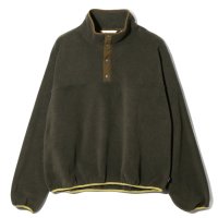 NEEDLES（ニードルズ）Between Snap Shirt（ビットウィーンスナップシャツ）"Poly Fleece" / Olive（オリーブ）