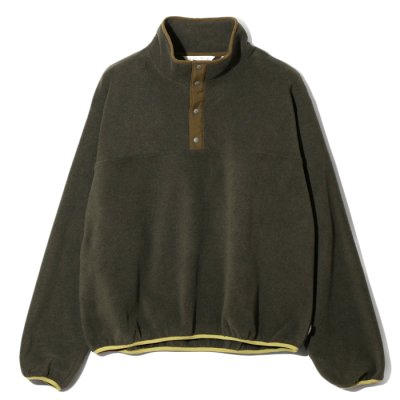 画像1: NEEDLES（ニードルズ）Between Snap Shirt（ビットウィーンスナップシャツ）"Poly Fleece" / Olive（オリーブ）