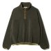 画像1: NEEDLES（ニードルズ）Between Snap Shirt（ビットウィーンスナップシャツ）"Poly Fleece" / Olive（オリーブ） (1)