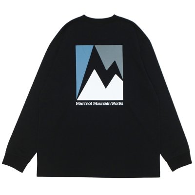 画像2: Marmot（マーモット）Crack L/S Tee（クラック ロングスリーブTシャツ）/ Black（ブラック）
