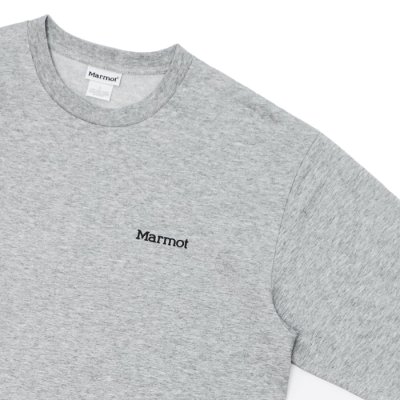 画像4: Marmot（マーモット）Crack L/S Tee（クラック ロングスリーブTシャツ）/ HZ,Gray（ヘザーグレー）