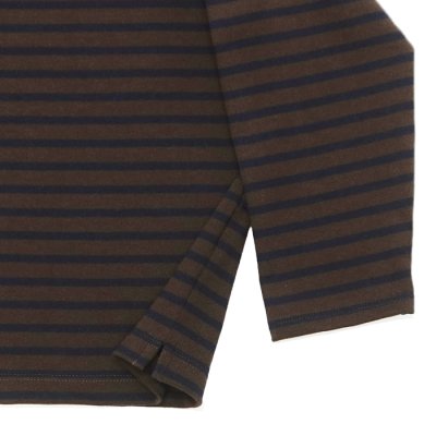 画像5: SAINT JAMES（セントジェームス）OUESSANT LOOSE（ウエッソン・ルーズ）"BORDER"/ CHOCO×NAVY（チョコレートブラウン×ネイビー）