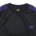 画像3: NEEDLES（ニードルズ）Track Crew Neck Shirt（トラッククルーネックシャツ）"Poly Smooth" / Black（ブラック） (3)