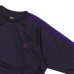 画像4: NEEDLES（ニードルズ）Track Crew Neck Shirt（トラッククルーネックシャツ）"Poly Smooth" / Purple（パープル） (4)