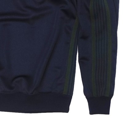 画像5: NEEDLES（ニードルズ）Track Crew Neck Shirt（トラッククルーネックシャツ）"Poly Smooth" / Navy（ネイビー）