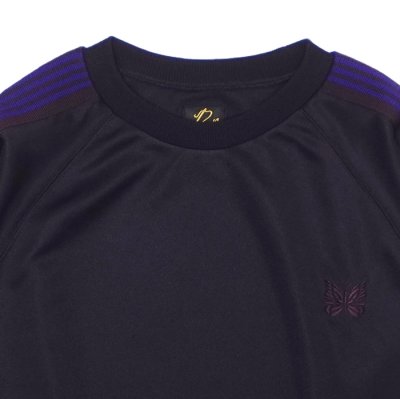 画像3: NEEDLES（ニードルズ）Track Crew Neck Shirt（トラッククルーネックシャツ）"Poly Smooth" / Purple（パープル）