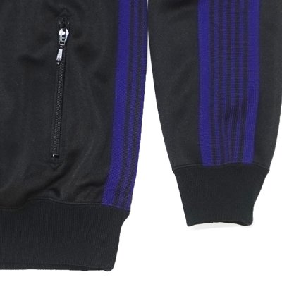 画像5: NEEDLES（ニードルズ）Track Jacket（トラックジャケット）"Poly Smooth" / Black（ブラック）