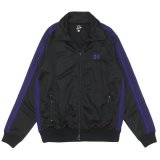 NEEDLES（ニードルズ）Track Jacket（トラックジャケット）"Poly Smooth" / Black（ブラック）