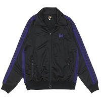 NEEDLES（ニードルズ）Track Jacket（トラックジャケット）"Poly Smooth" / Black（ブラック）