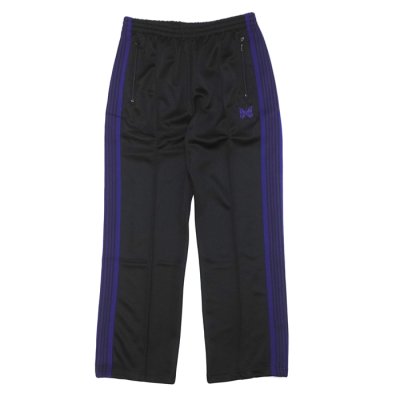 画像1: NEEDLES（ニードルズ）Track Pant（トラックパンツ）"Poly Smooth" / Black（ブラック）