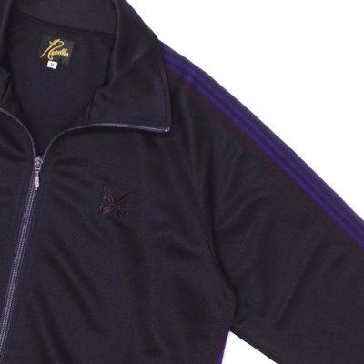 画像4: NEEDLES（ニードルズ）Track Jacket（トラックジャケット）"Poly Smooth" / Purple（パープル）