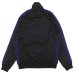 画像2: NEEDLES（ニードルズ）Track Jacket（トラックジャケット）"Poly Smooth" / Black（ブラック） (2)