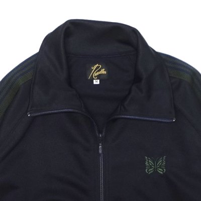 画像3: NEEDLES（ニードルズ）Track Jacket（トラックジャケット）"Poly Smooth" / Navy（ネイビー）