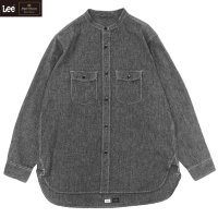 Nigel Cabourn×Lee（ナイジェル・ケーボン×リー）ʼOXʼed Silverʼ - RAILWAY MAN SHIRTS（レイルウェイマンシャツ）/ Charcoal（チャコール）