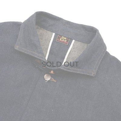 画像4: Nigel Cabourn×Lee（ナイジェル・ケーボン×リー）ʼOXʼed Silverʼ - RAILWAY MAN LOCO JACKET（レイルウェイマンロコジャケット）/ Indigo（インディゴ）