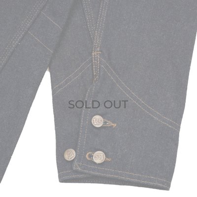 画像6: Nigel Cabourn×Lee（ナイジェル・ケーボン×リー）ʼOXʼed Silverʼ - RAILWAY MAN LOCO JACKET（レイルウェイマンロコジャケット）/ Indigo（インディゴ）