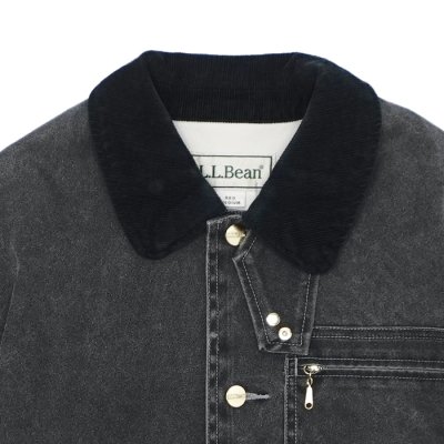 画像4: L.L.Bean Japan Edition（エルエルビーン ジャパンエディション）W's Bean's Prospect Harbor Field Coat（ウィメンズ ビーンズプロスペクトハーバーフィールドコート）"TEC DUCK" / Fade Black（フェードブラック）