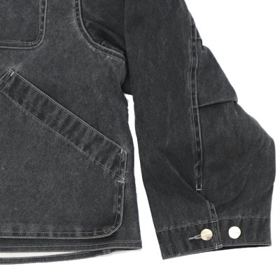 画像6: L.L.Bean Japan Edition（エルエルビーン ジャパンエディション）W's Bean's Prospect Harbor Field Coat（ウィメンズ ビーンズプロスペクトハーバーフィールドコート）"TEC DUCK" / Fade Black（フェードブラック）