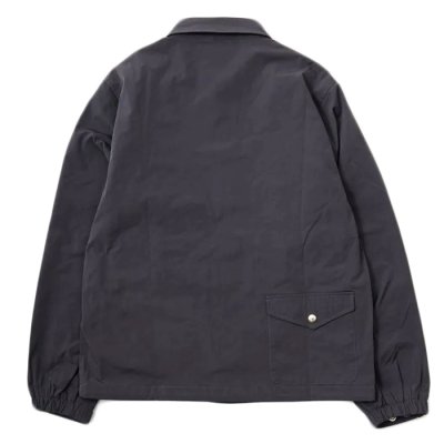 画像3: FELCO（フェルコ）SET IN SLEEVE COACH JACKET（セットインスリーブコーチジャケット）"SNAP BUTTON FRONT W/FLANNEL LINING” / Navy （ネイビー）・Charcoal（チャコール）