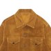 画像4: *A VONTADE（アボンタージ）Truker Jacket（トラッカージャケット）"Suede Leather" / Coyote（コヨーテ） (4)