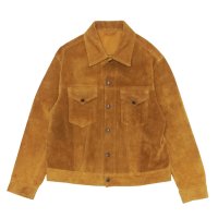 *A VONTADE（アボンタージ）Truker Jacket（トラッカージャケット）"Suede Leather" / Coyote（コヨーテ）