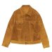 画像1: *A VONTADE（アボンタージ）Truker Jacket（トラッカージャケット）"Suede Leather" / Coyote（コヨーテ） (1)