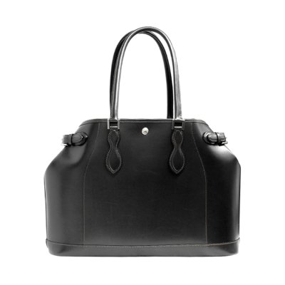 画像1: WILD SWANS（ワイルドスワンズ）Drucker（ドラッカー）トートバッグ"サドルプルアップ"/Black（ブラック）