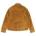 画像2: *A VONTADE（アボンタージ）Truker Jacket（トラッカージャケット）"Suede Leather" / Coyote（コヨーテ） (2)