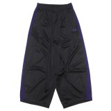 NEEDLES（ニードルズ）H.D Track Pant（ヒザデルトラックパンツ）"Poly Smooth" / Black（ブラック）