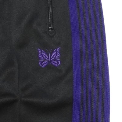 画像5: NEEDLES（ニードルズ）H.D Track Pant（ヒザデルトラックパンツ）"Poly Smooth" / Black（ブラック）