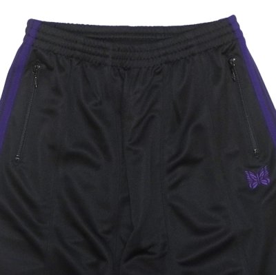画像4: NEEDLES（ニードルズ）H.D Track Pant（ヒザデルトラックパンツ）"Poly Smooth" / Black（ブラック）